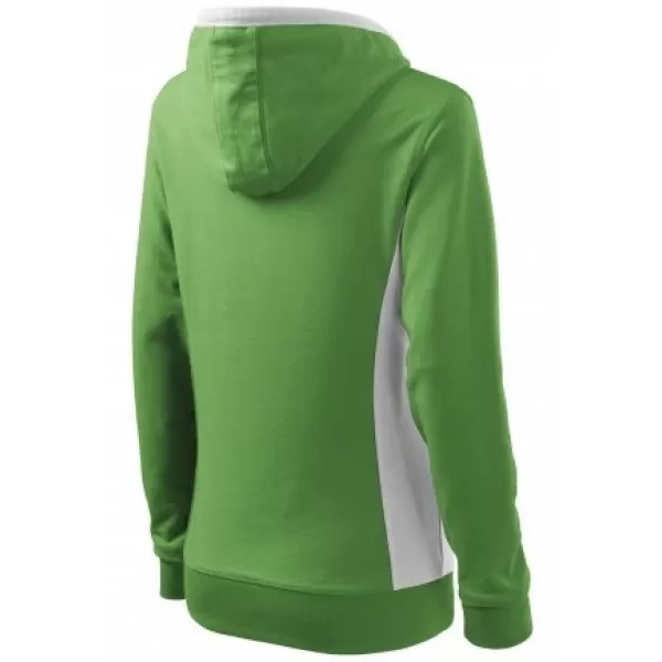  Ženski sweatshirt MALFINI KANGAROO 408 TRAVA ZELENA 