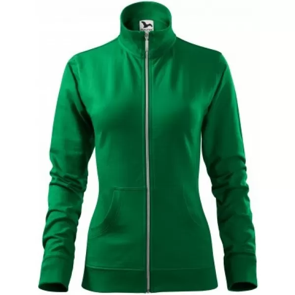  Ženski sweatshirt MALFINI VIVA 409 SREDNJE ZELENA 
