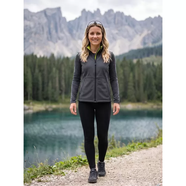  Ženski softshell prsluk MALFINI VISION 516 ČELIČNO SIVA 