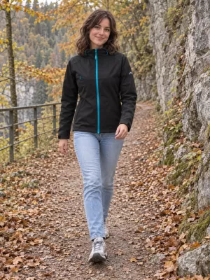 Ženska softshell jakna MALFINI COOL 514 CRNA