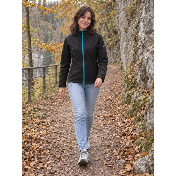  Ženska softshell jakna MALFINI COOL 514 CRNA 