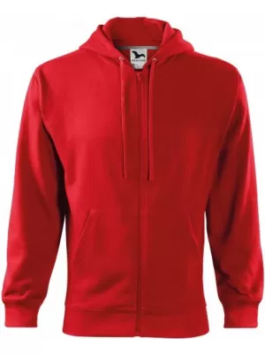 Muški sweatshirt MALFINI TRENDY ZIPPER 410 CRVENA