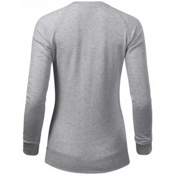  Ženski sweatshirt MALFINI MERGER 416 SREBRNI ODSJAJI 