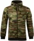 Muški sweatshirt MALFINI CAMO ZIPPER C19 KAMUFLAŽNO SMEĐA