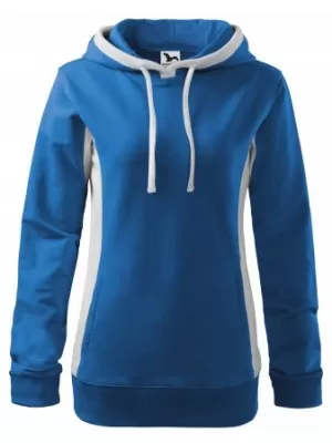 Ženski sweatshirt MALFINI KANGAROO 408 AZURNO PLAVA