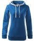 Ženski sweatshirt MALFINI KANGAROO 408 AZURNO PLAVA