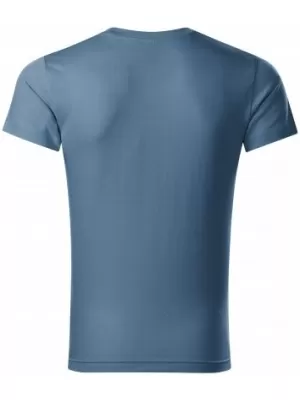 Muška majica kratkih rukava MALFINI SLIM FIT V-NECK 146 TRAPER