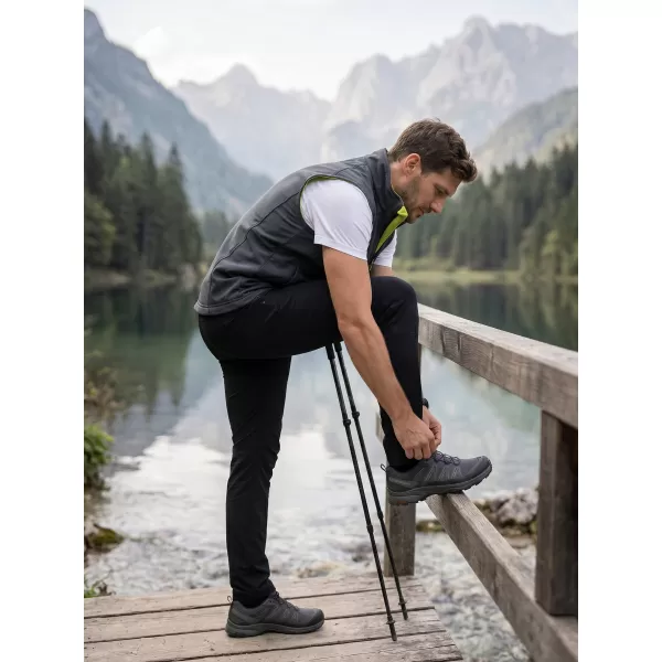  Muški softshell prsluk MALFINI VISION 517 ČELIČNO SIVA 