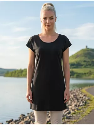 Ženska duga majica MALFINI LOVE 123 CRNA