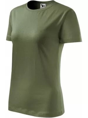 Ženska majica kratkih rukava MALFINI BASIC 134 KAKI