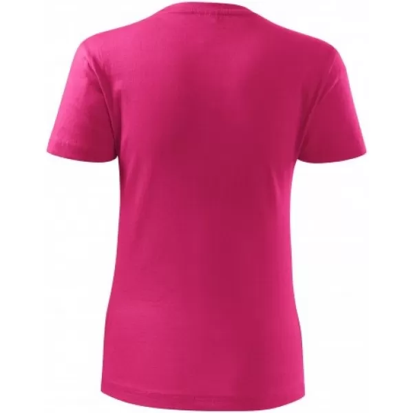  Ženska majica kratkih rukava MALFINI CLASSIC NEW 133 MAGENTA 