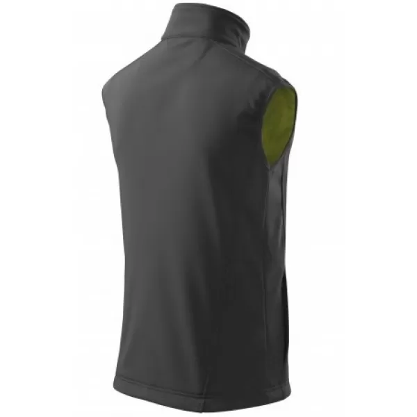  Muški softshell prsluk MALFINI VISION 517 ČELIČNO SIVA 