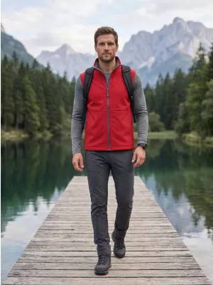 Muški softshell prsluk MALFINI VISION 517 CRVENA