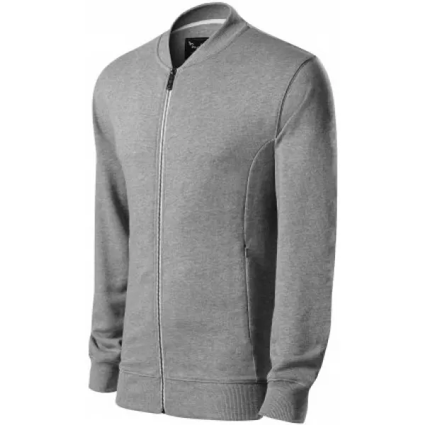  Muški sweatshirt MALFINI PREMIUM BOMBER 453 TAMNO SIVI ODSJAJI 