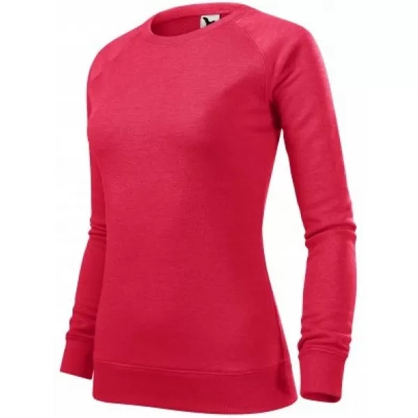  Ženski sweatshirt MALFINI MERGER 416 CRVENO ISTICANJE 