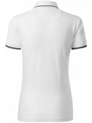 Ženska majica s kragnom MALFINI PREMIUM PERFECTION PLAIN 253 BIJELA