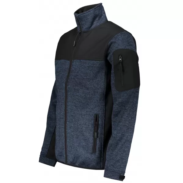  Muška softshell jakna/pulover MALFINI CASUAL 550 PLETENA PLAVA MALFINI PREMIUM 