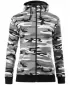 Ženski sweatshirt MALFINI CAMO ZIPPER C20 MASKIRNO SIVA
