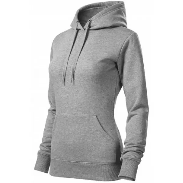  Ženski sweatshirt MALFINI CAPE 414 TAMNO SIVI ODSJAJI 