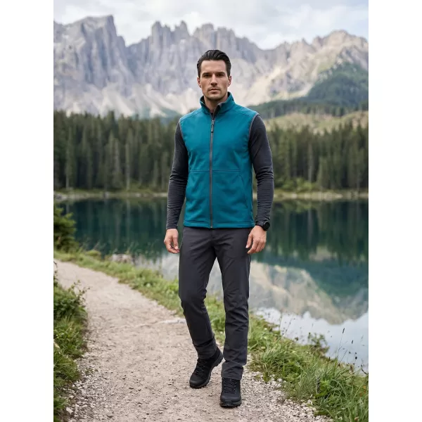  Muški softshell prsluk MALFINI VISION 517 TAMNO TIRKIZNA 