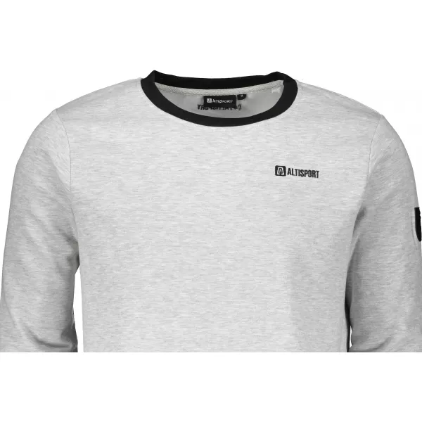  Muški sweatshirt ALTISPORT ZORION MPLS088 SVIJETLO SIVA 