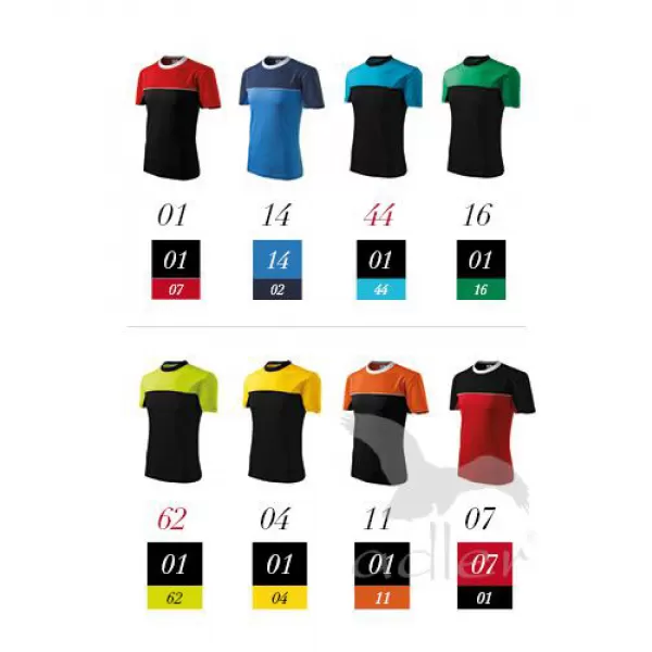  Muška majica kratkih rukava MALFINI COLORMIX 109 CRNA 