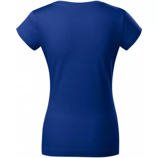  Ženska majica kratkih rukava MALFINI FIT V-NECK 162 KRALJEVSKO PLAVA 