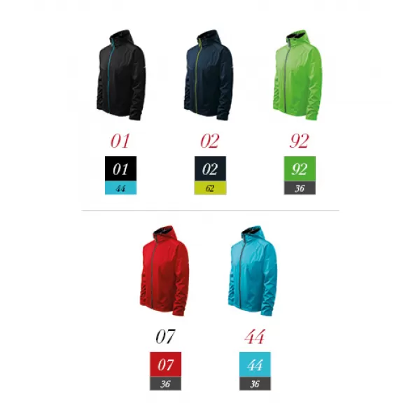  Muška softshell jakna MALFINI COOL 515 TAMNOPLAVA 