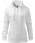 Ženski sweatshirt MALFINI TRENDY ZIPPER 411 BIJELA
