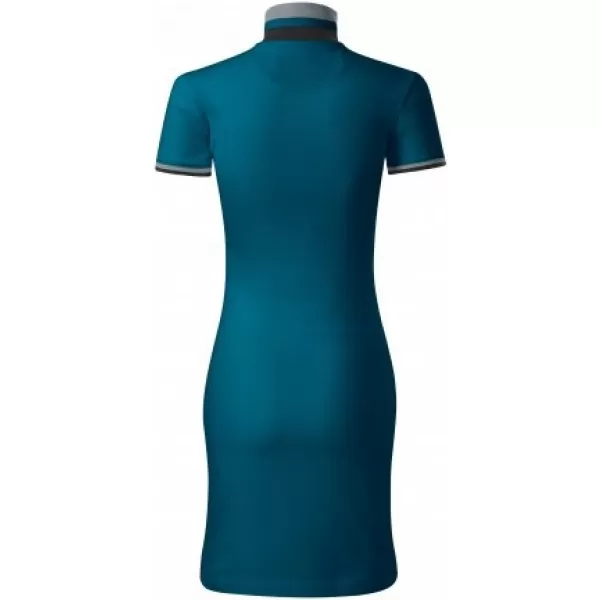  Ženska haljina sa kragnom MALFINI PREMIUM DRESS UP 271 KEROZIN 