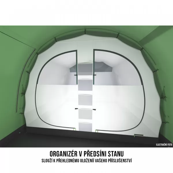  Obiteljski šator HUSKY CARAVAN 12 DURAL ZELENA 