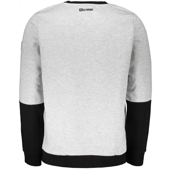  Muški sweatshirt ALTISPORT ZORION MPLS088 SVIJETLO SIVA 