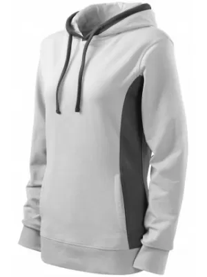 Ženski sweatshirt MALFINI KANGAROO 408 BIJELA