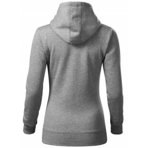  Ženski sweatshirt MALFINI CAPE 414 TAMNO SIVI ODSJAJI 