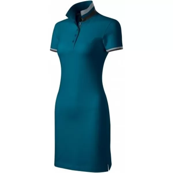  Ženska haljina sa kragnom MALFINI PREMIUM DRESS UP 271 KEROZIN 