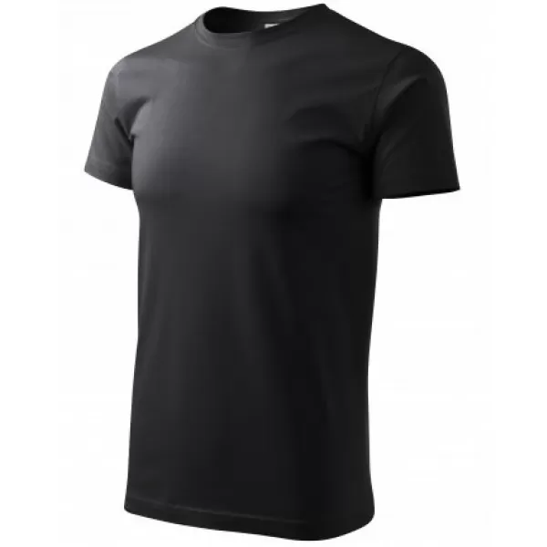  Muška majica kratkih rukava MALFINI BASIC 129 EBANOVINA SIVA 