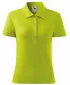 Ženska majica s kragnom MALFINI COTTON 213 VAPNO