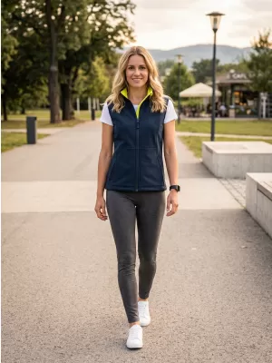 Ženski softshell prsluk MALFINI 516 VISION TAMNOPLAVA