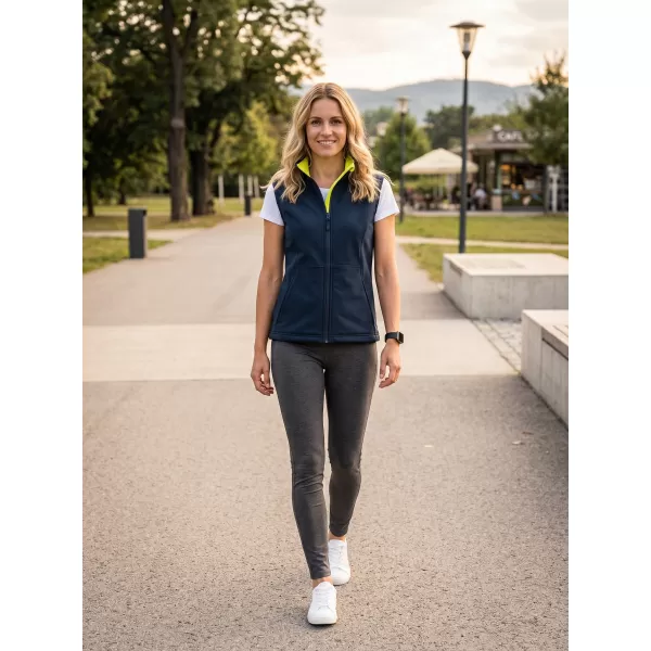  Ženski softshell prsluk MALFINI 516 VISION TAMNOPLAVA 
