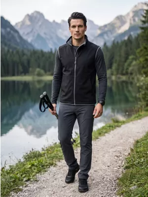 Muški softshell prsluk MALFINI VISION 517 CRNA