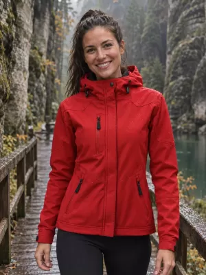 Ženska softshell jakna MALFINI NANO 532 CRVENA