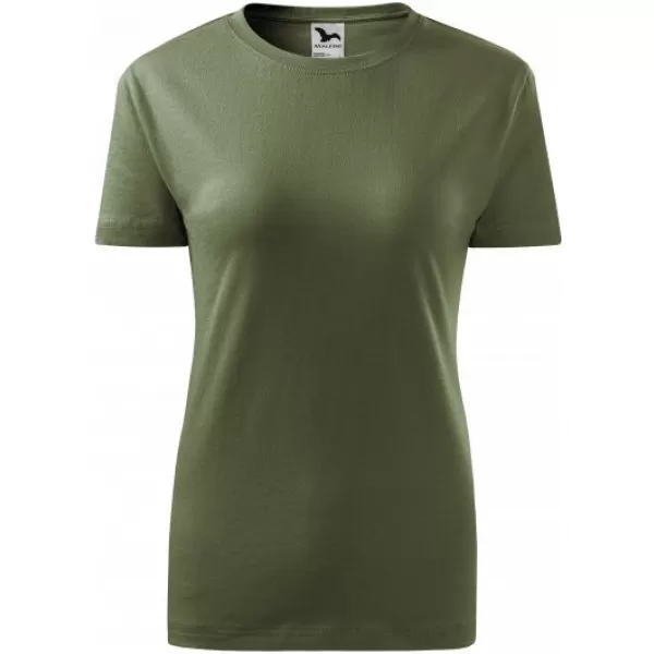  Ženska majica kratkih rukava MALFINI BASIC 134 KAKI 