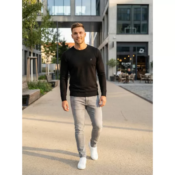  Muški pulover ALTISPORT KAMIQ MPLS096 CRNO 