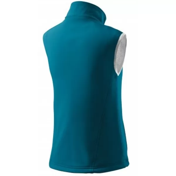  Ženski softshell prsluk MALFINI VISION 516 TAMNO TIRKIZNA 
