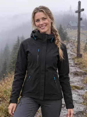 Ženska softshell jakna MALFINI NANO 532 CRNA