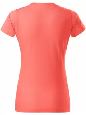 Ženska majica kratkih rukava MALFINI BASIC 134 KORALJNI