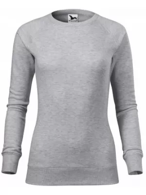 Ženski sweatshirt MALFINI MERGER 416 SREBRNI ODSJAJI