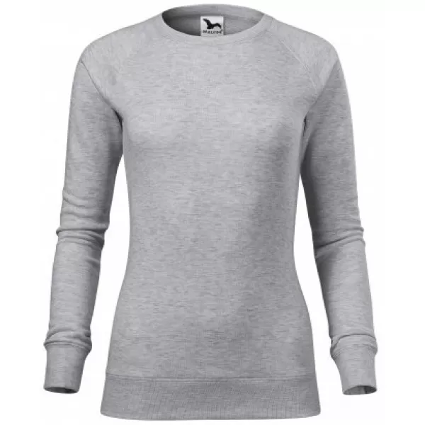 Ženski sweatshirt MALFINI MERGER 416 SREBRNI ODSJAJI 