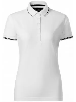 Ženska majica s kragnom MALFINI PREMIUM PERFECTION PLAIN 253 BIJELA