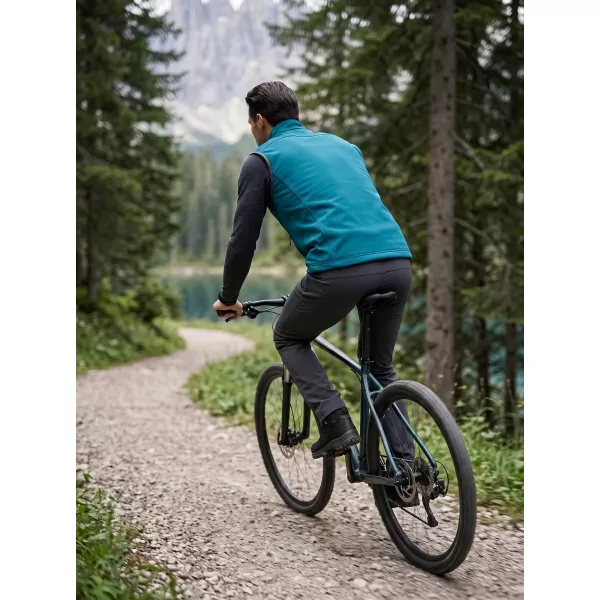  Muški softshell prsluk MALFINI VISION 517 TAMNO TIRKIZNA 